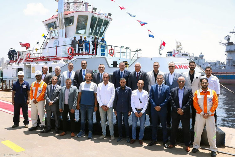 egyptian-ship-repair-and-building-company-celebrates-the-departure-of-tugboat-fahmy-and-arrival-to-damietta-port-authority-3